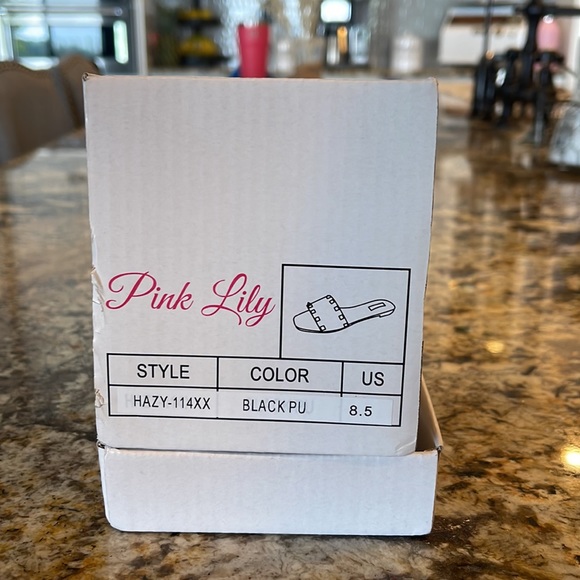 Pink Lily Sandals - Picture 2 of 2